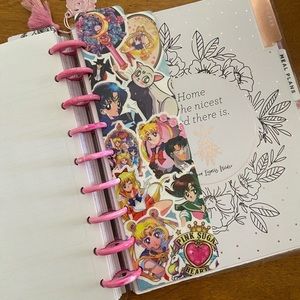 Handmade Sailor Moon Planner Bookmark